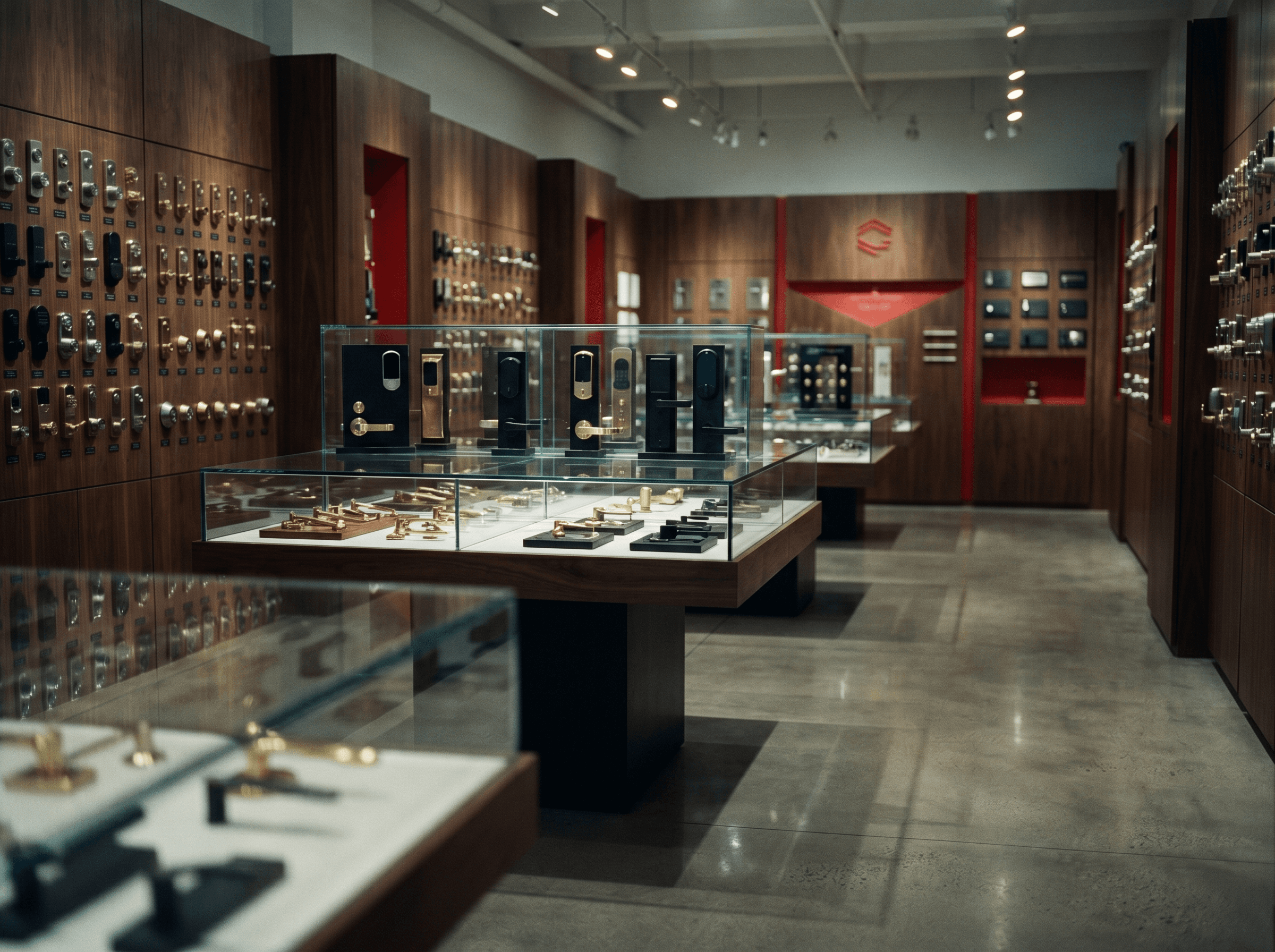 Sullivan Locksmith Services showroom interior